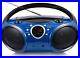 030B Portable CD Player Boombox with Bluetooth for Home AM FM Stereo Radio