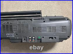 1989 Sony CFD-D77 FM/AM CD Cassette Corder Boombox, READ