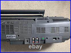 1989 Sony CFD-D77 FM/AM CD Cassette Corder Boombox, READ