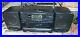 1994 JVC PC-X110 CD Player Portable System, Radio, Dual Cassette Boombox TESTED