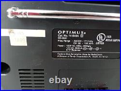 1999 Optimus 14-546A AM/FM Stereo Cassette Recorder CD Player Tested EB-15154