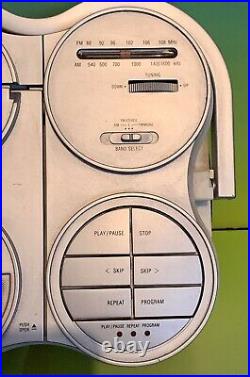 2/2 Rare Vintage Pepsi Japan Promo Portable Speakers Boombox CD Player+FM Radio