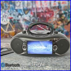 7-inch LCD Screen Bluetooth Portable DVD, Boombox & TV (NDL-267-OB) (Open Box)