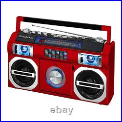 80's Retro Style Street Bluetooth BOOMBOX with Radio, CD Player 80's Retro Style Street Bluetooth BOOMBOX with Radio, CD Player