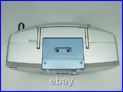 AIWA CSD-EL300 Portable CD/Cassette AM/FM Boombox Radio Tested! Free Shipping