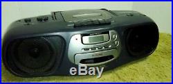 AIWA CSD-EX100 Portable Stereo Cassette, CD-R/RW Player, FM AM Radio