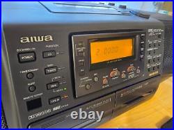 AIWA CSD-SR80 STRASSER Modified Bluetooth CD Radio Cassette Player Good