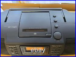 AIWA CSD-SR80 STRASSER Modified Bluetooth CD Radio Cassette Player Good