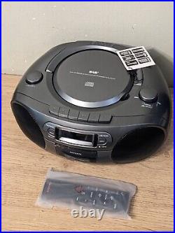 Aiwa BBTC-660DAB MG all-in-one stereo portable DAB+radio CD player cassette BT