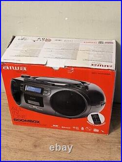 Aiwa BBTC-660DAB MG all-in-one stereo portable DAB+radio CD player cassette BT