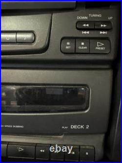 Aiwa CA-DW700M Cassette CD Am/FM Radio Detach Speakers Boombox Stereo Car/Home Aiwa CA-DW700M Cassette CD Am/FM Radio Detach Speakers Boombox Stereo Car/Home
