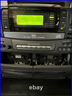 Aiwa CA-DW700M Cassette CD Am/FM Radio Detach Speakers Boombox Stereo Car/Home Aiwa CA-DW700M Cassette CD Am/FM Radio Detach Speakers Boombox Stereo Car/Home
