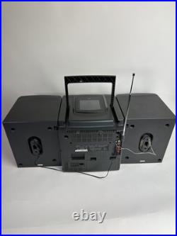 Aiwa CA-DW700M Cassette CD Am/FM Radio Detach Speakers Boombox Stereo Car/Home Aiwa CA-DW700M Cassette CD Am/FM Radio Detach Speakers Boombox Stereo Car/Home