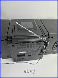 Aiwa CA-DW700M Cassette CD Am/FM Radio Detach Speakers Boombox Stereo Car/Home Aiwa CA-DW700M Cassette CD Am/FM Radio Detach Speakers Boombox Stereo Car/Home