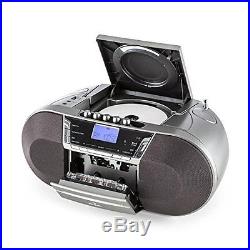 Auna Auna Jetpack Portable Boombox CD-Player USB CD MP3 AUX FM Radio Tuner