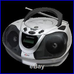 Axess PB2706 Portable MP3 CD Player AM/FM Radio USB Stereo Boombox Speakers NEW