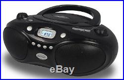 Axess Portable Thunder Blast CD Player AM/FM Bluetooth Boombox PBBT3862