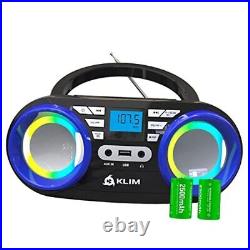 B3 CD Player Portable Boombox New 2023 FM Radio Bluetooth CD MP3 AUX USB