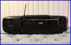 BLUETOOTH / RECHARGEABLE Vintage Panasonic RX-DS20 Boombox CD/AM/FM/Tape/Aux