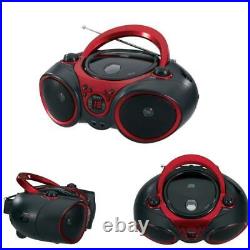 BOOMBOX STEREO CD PLAYER RADIO AM/FM PORTABLE Programmable Memory Headphone Jack