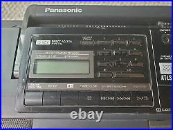 BROKEN 1988 Panasonic RX-DT50 Boombox Portable Cassette CD Player FOR PARTS ONLY