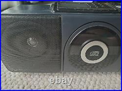 BROKEN 1988 Panasonic RX-DT50 Boombox Portable Cassette CD Player FOR PARTS ONLY