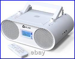Boombox B4 CD Player Portable Audio System AM/FM Radio CD Player MP3 Bluetooth