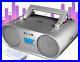 Boombox B4 CD Player Portable Audio System + AM/FM Radio with CD Player, MP3, Bl