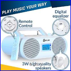 Boombox B4 CD Player Portable Audio System New 2023 AM/FM Radio with CD