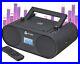 Boombox B4 CD Player Portable Audio System New 2024 AM/FM Radio with Black