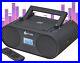 Boombox B4 CD Player Portable Audio System New 2024 AM/FM Radio with Black