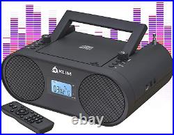 Boombox B4 Portable CD Player & Bluetooth Audio System with Remote Control