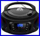 Boombox Portable Recharge Audio System FM Radio CD Player Bluetooth MP3 USB AUX