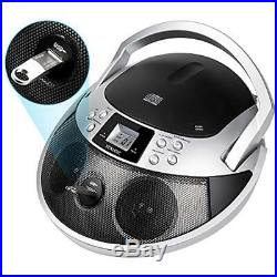 Boomboxes VENLOIC Portable CD Boombox, Sport Stereo CD/MP3 Player, Home Audio In