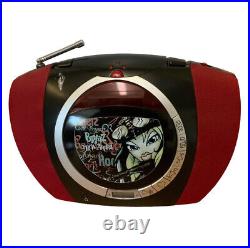 Bratz Rock Angelz Purse Handbag Portable CD Player Boombox Battery Only