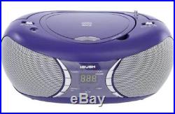 Bush Portable CD & MP3 Player Stereo Boombox Purple