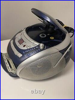 Bush Portable Stereo CD Player/Radio/Cassette Used