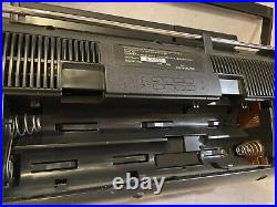 CASIO CP-750 Digital Stereo Boombox CD Dual Cassette AM/FM Portable 1989 Vintage