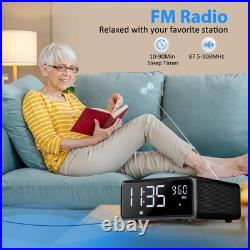 CD Player Alarm Clock Radio Boombox with Remote, Bluetooth CD Players for Hom CD Player Alarm Clock Radio Boombox with Remote, Bluetooth CD Players for Hom