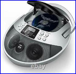 CD Player, CD Player Boombox Portable, Portable CD Player Boombox with White