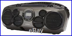 CD Player Mini Hi Fi FM Portable Work Site Builders Tough Rugged Radio Boombox