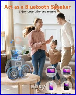 CD Player Portable, Bluetooth Boombox CD Player with Speakers, Portable FM Radi CD Player Portable, Bluetooth Boombox CD Player with Speakers, Portable FM Radi