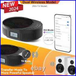 CD Player Portable, Boombox CD Player with Bluetooth Classic Black CD Player Portable, Boombox CD Player with Bluetooth Classic Black