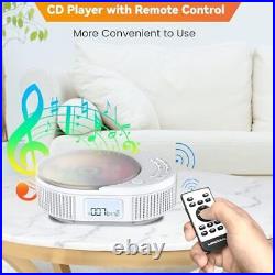 CD Player Portable, Boombox CD Player with Bluetooth Transmitter, FM Radio & Bl