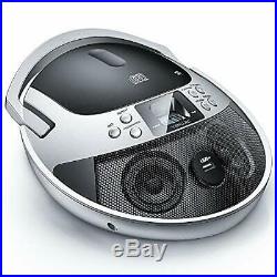 CD Player Portable Boombox with USB, Portable CD Player AM FM Radio, CD Player