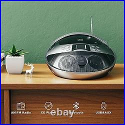 CD Player Portable Radios for Home Boom Box Bluetooth Radio CD Players for Ho