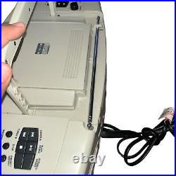 Califone 2395AV-02 Music Maker Plus Multimedia Player AM/FM CD Cassette Boombox