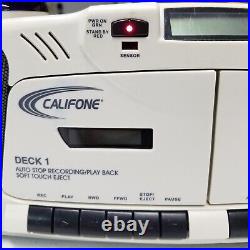 Califone Infared Multimedia Music Maker Plus CD Radio Cassette Player 2395AV-IR