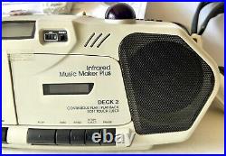 Califone Infared Multimedia Music Maker Plus CD Radio Cassette Player 34B-IR