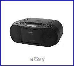 Cassette And Cd Player Stereo System Boombox Combo Am Fm Portable Recorder Radio